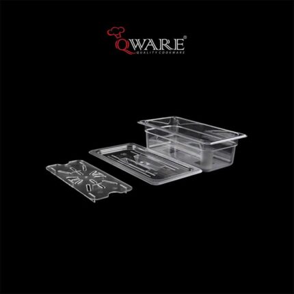 QWARE Polycarbonate 1/3 Size GN Pan