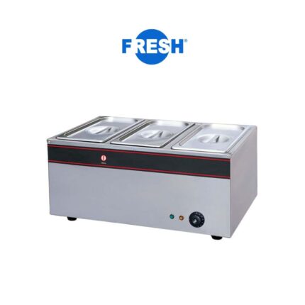FRESH Counter Top 3 Pans Bain Marie BS-3V