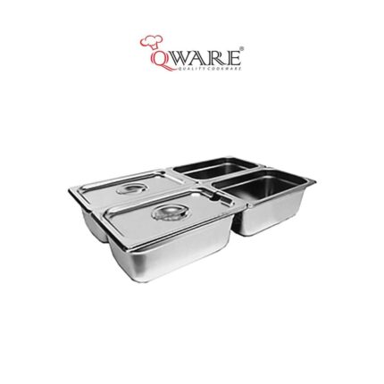 QWARE Stainless Steel 1/4 Size GN Pan