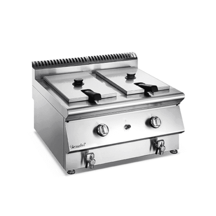 FURNOTEL X SERIES COUNTER TOP GAS 2-TANK 2-BASKET FRYER