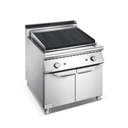 FURNOTEL 700 SERIES GAS LAVA ROCK GRILL WITH CABINET