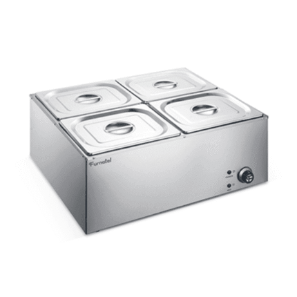 FURNOTEL COUNTER TOP ELECTRIC 4 PAN BAIN MARIE