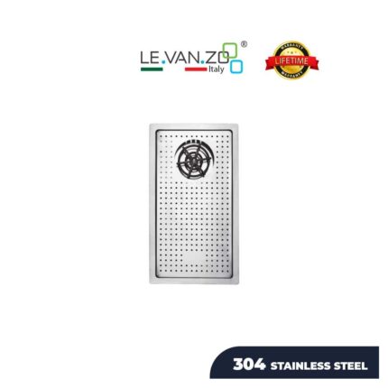 LEVANZO Stainless Steel Glass Rinser Sink / Model: 1019G