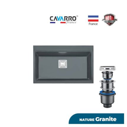 CAVARRO Granite Kitchen Sink / Model: GS8050