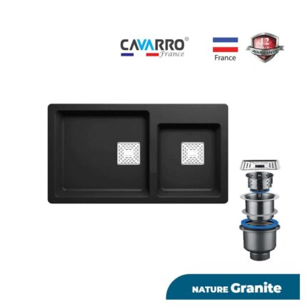 CAVARRO Granite Kitchen Sink / Model: GS8850