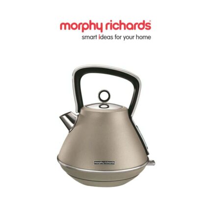 MORPHY RICHARDS Evoke Pyramid Kettle (Colour: Platinum Quartz / Rose Quartz / Steel Blue)
