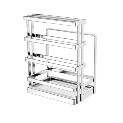 Stainless Steel Knife & Chopping Board Holder KNCH-1