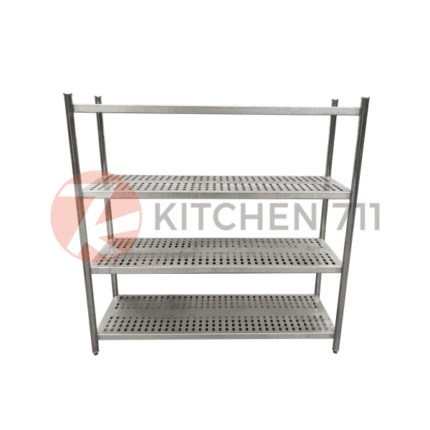 Stainless Steel 4 Tiers Perforated Rack UEX-0010