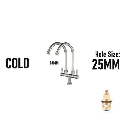 Kitchen Sink Faucet Cold Water Tap (Model: 7727)