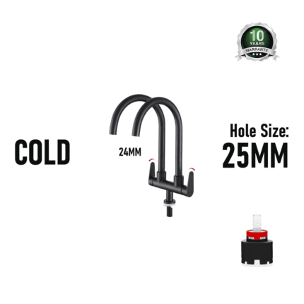 Kitchen Sink Faucet Cold Water Tap (Model: 7739B)