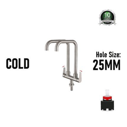 Kitchen Sink Faucet Cold Water Tap (Model: 7739B7)