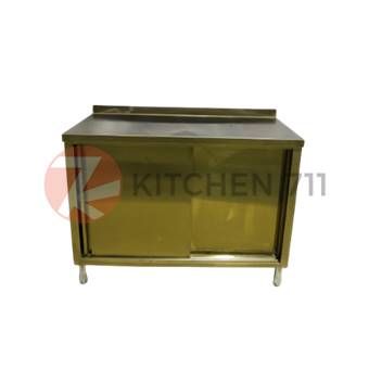 Stainless Steel Sliding Door Cabinet (New Unit) CEX-0105